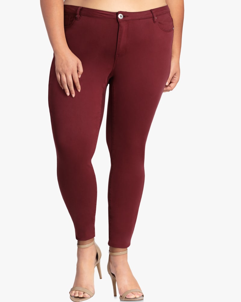 Front of plus size Bleecker Skinny Jean  by Morgan & Walker | Dia&Co | dia_product_style_image_id:117853